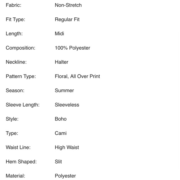 Boho Tropical Dress - Picture 6 of 6